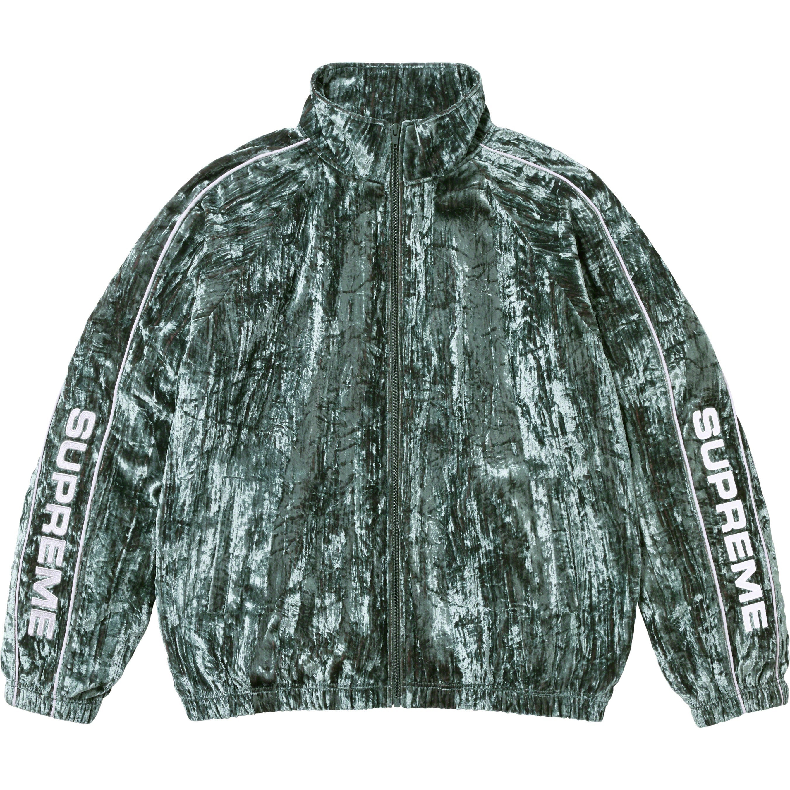 Crushed Velvet Track Jacket view 14